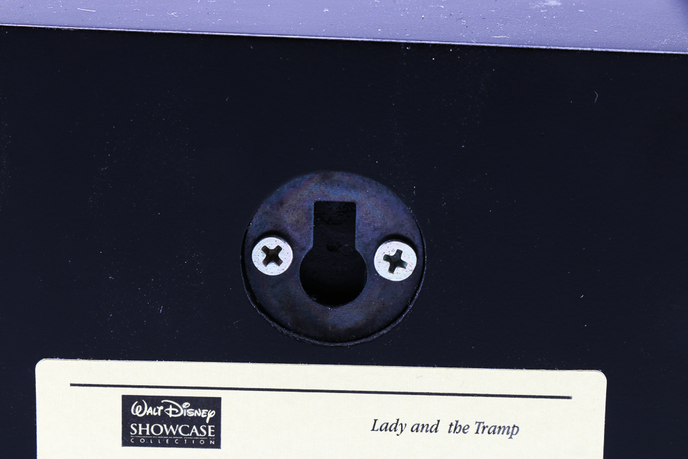 Walt Disney Showcase Collection of "Lady and the Tramp 'A Starlit Bella Notte'" Light Box