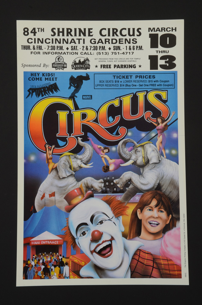 Pair of 84th Shrine Circus Posters