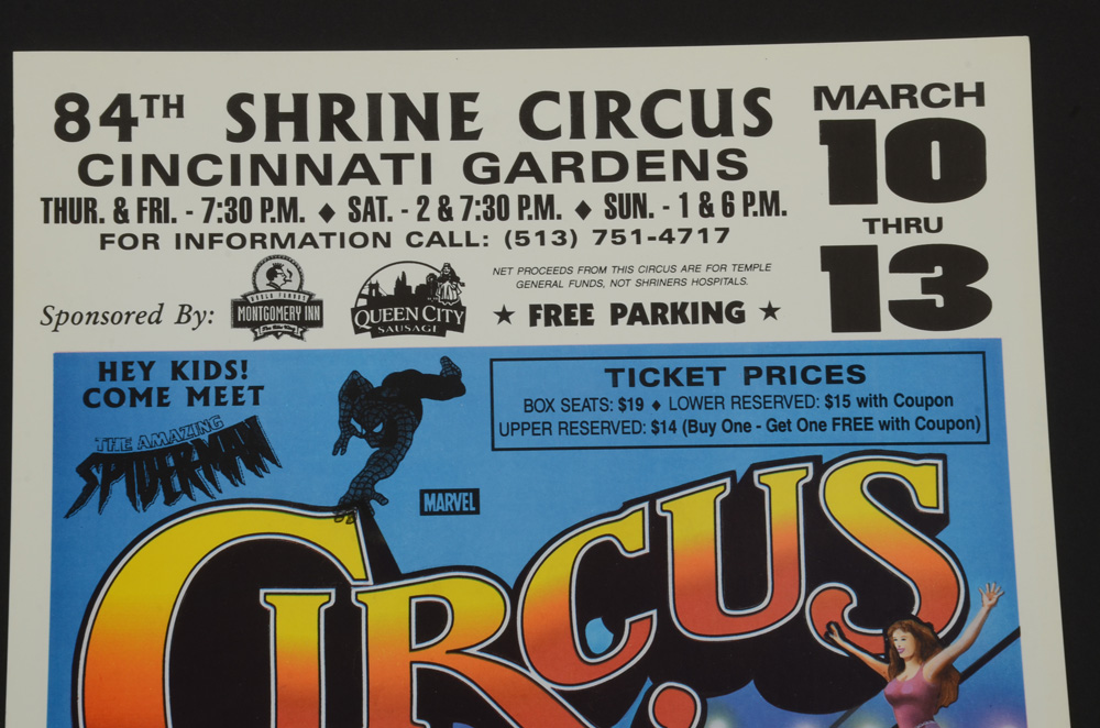 Pair of 84th Shrine Circus Posters