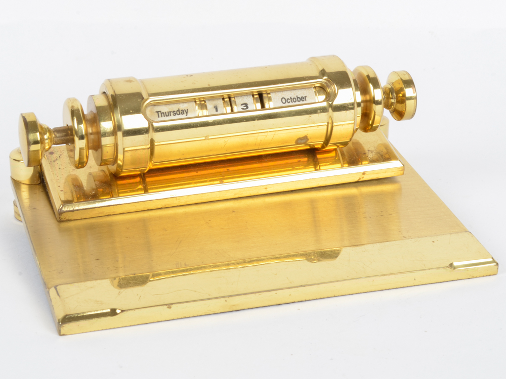 Vintage Brass Desk Accessories