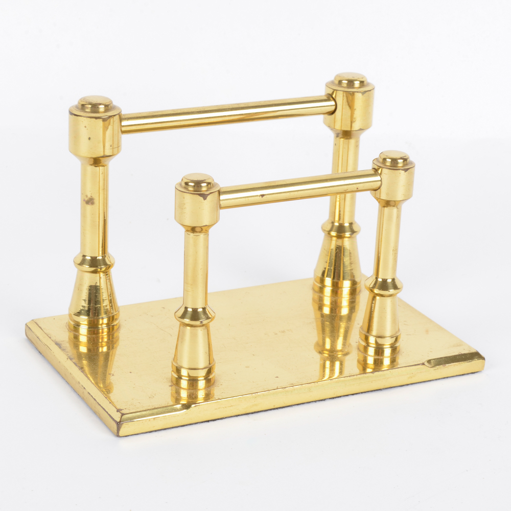 Vintage Brass Desk Accessories