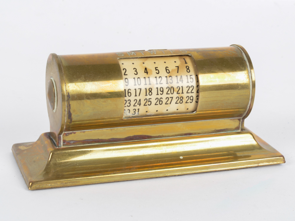 Vintage Brass Desk Accessories