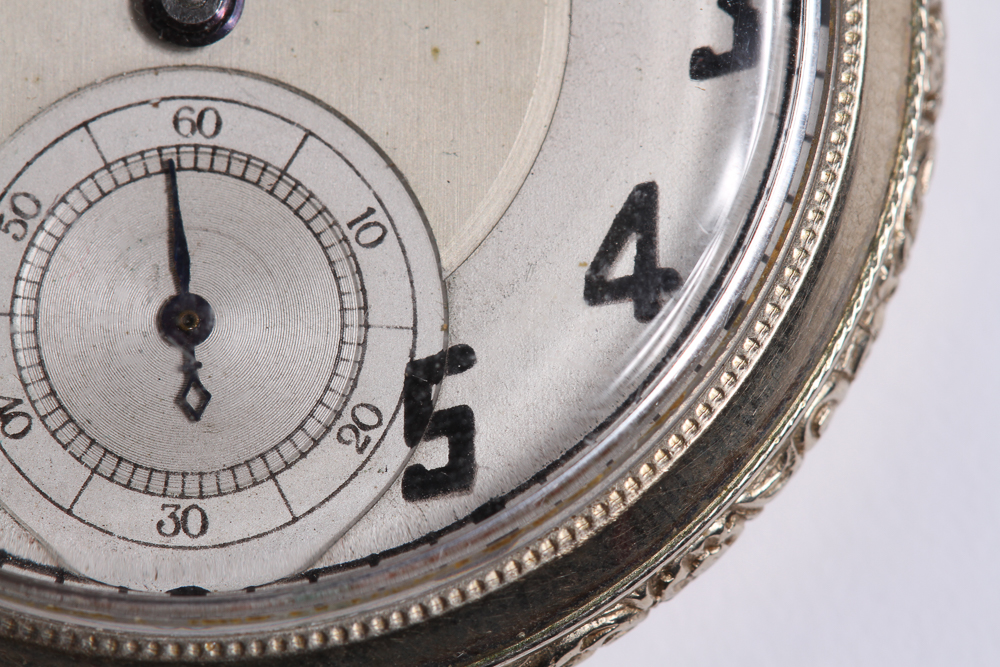 14K Gold Filled Illinois Open Face Pocket Watch