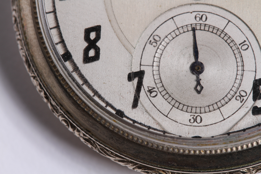 14K Gold Filled Illinois Open Face Pocket Watch