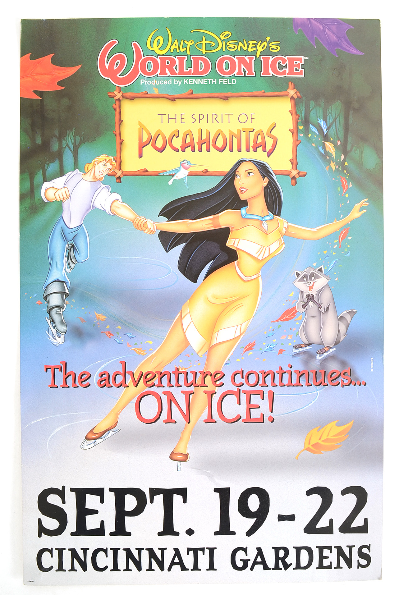 Pair of Walt Disney's World on Ice Posters