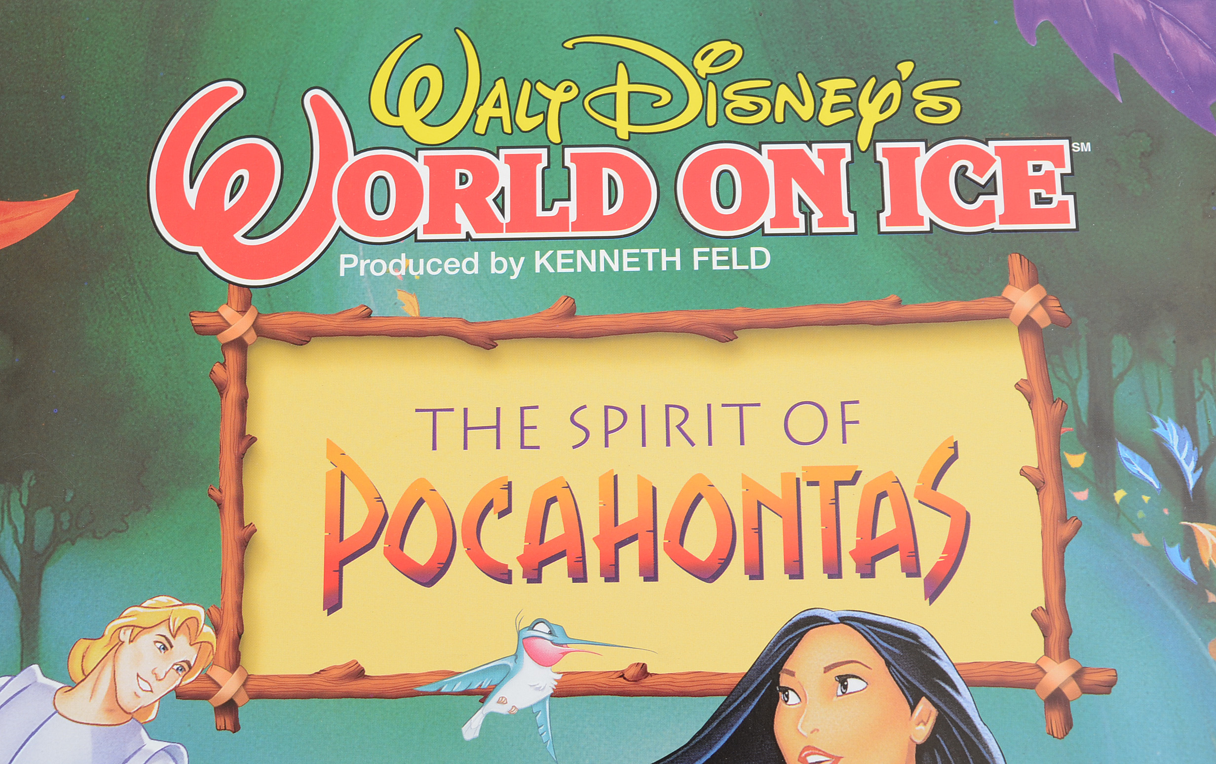 Pair of Walt Disney's World on Ice Posters