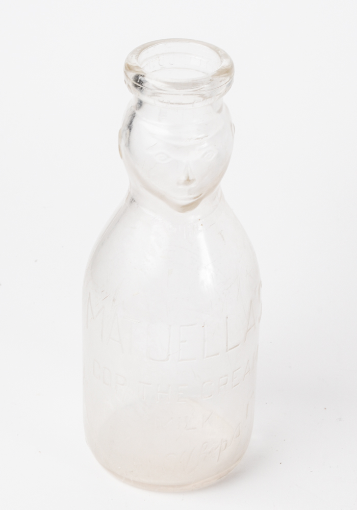 Collection of Vintage Milk Bottles