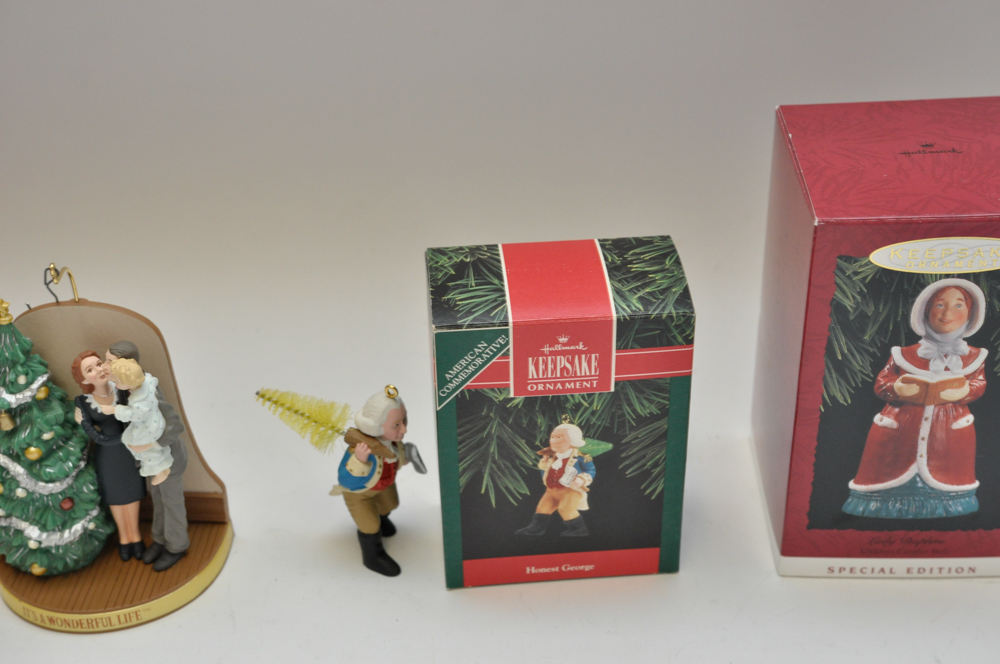 Keepsake Ornaments by Hallmark featuring "It's a Wonderful Life"