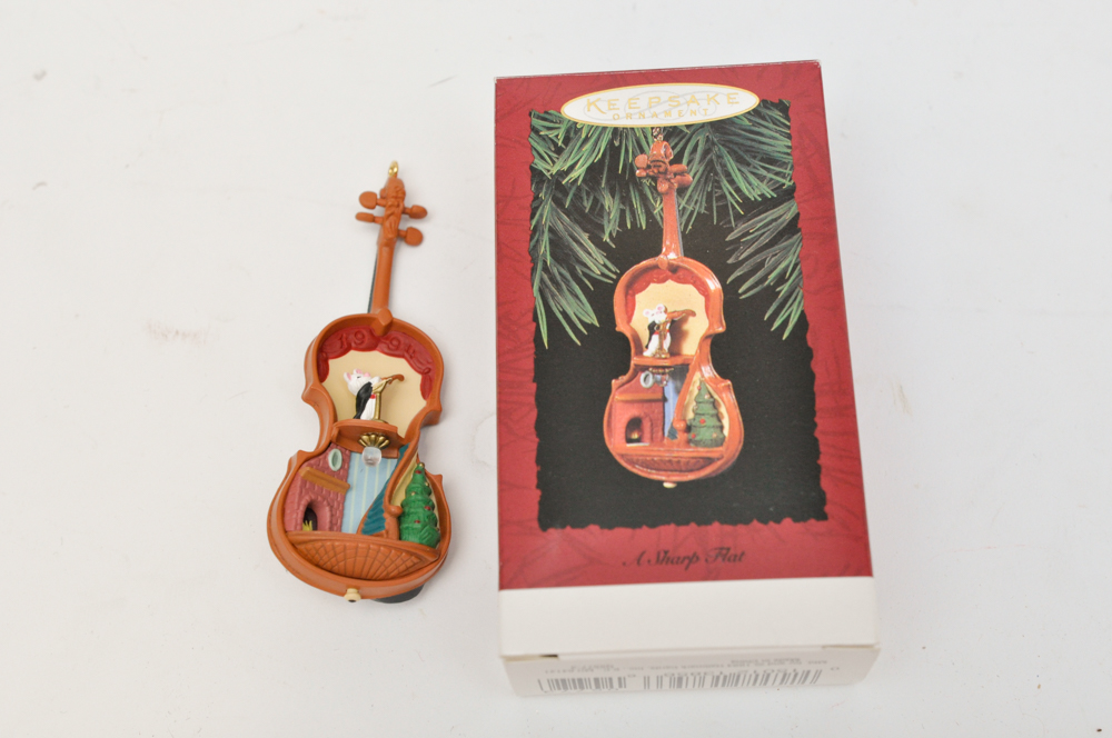 Assorted Hallmark Keepsake Animal Ornaments