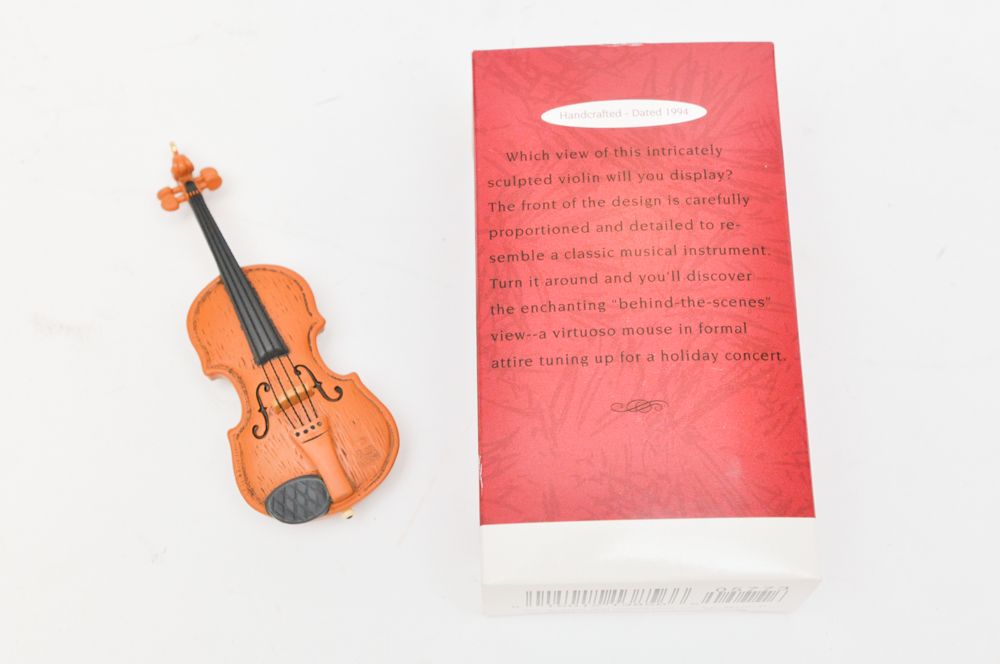 Assorted Hallmark Keepsake Animal Ornaments