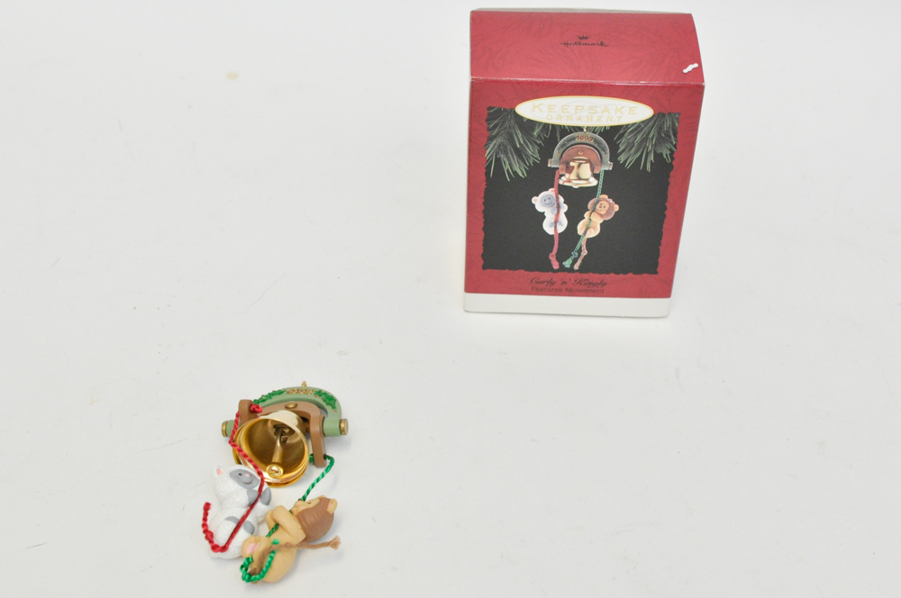 Assorted Hallmark Keepsake Animal Ornaments