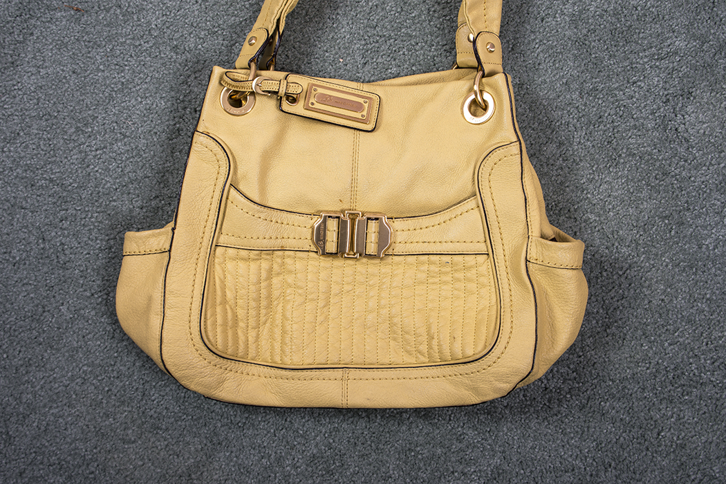 Leather B. Makowsky Handbag
