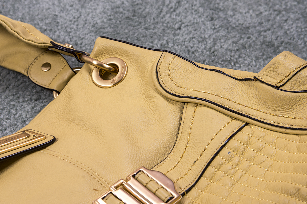 Leather B. Makowsky Handbag