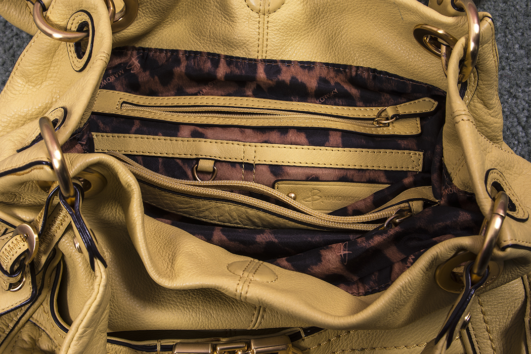 Leather B. Makowsky Handbag