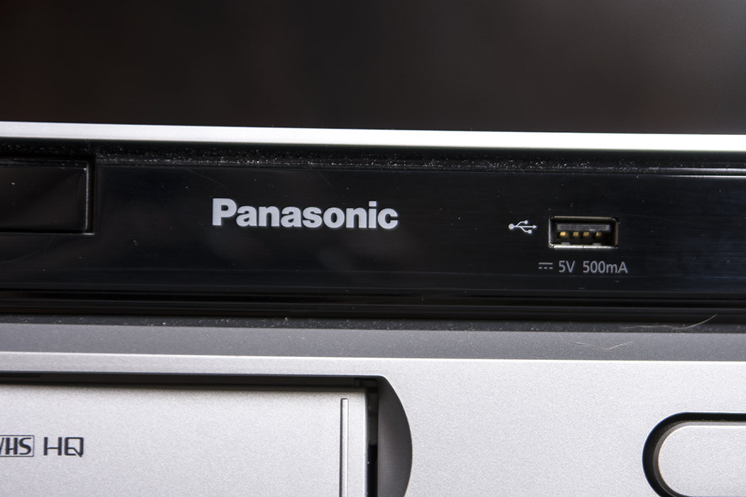 Panasonic Blu-ray and Broksonic DVD/VCR Player