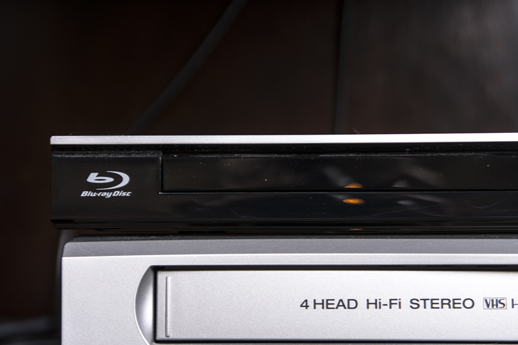 Panasonic Blu-ray and Broksonic DVD/VCR Player