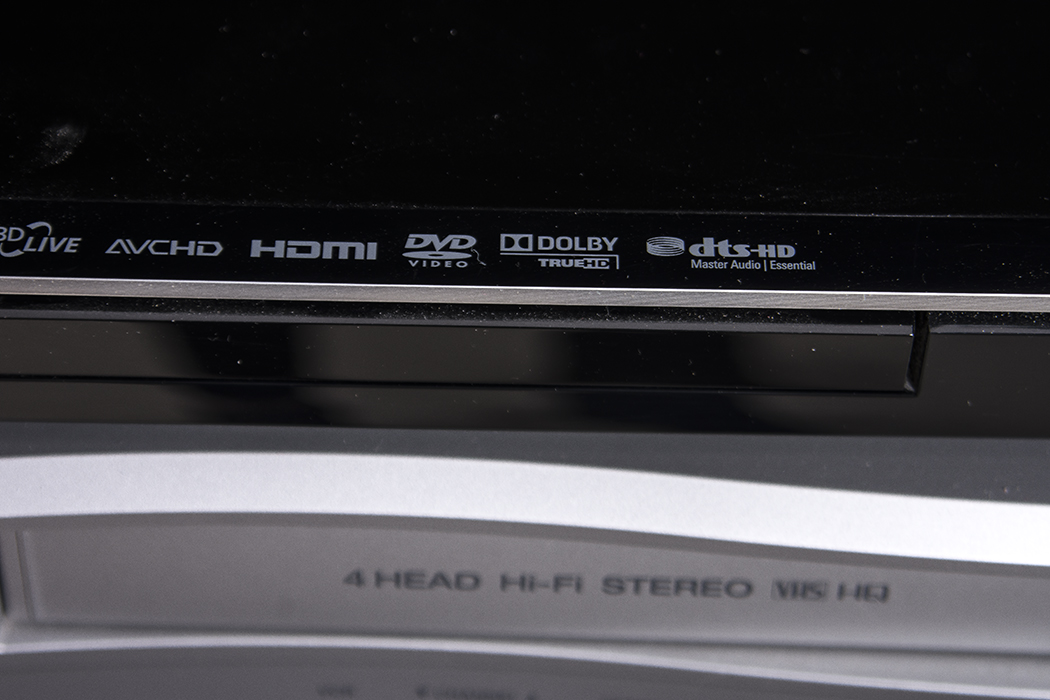 Panasonic Blu-ray and Broksonic DVD/VCR Player