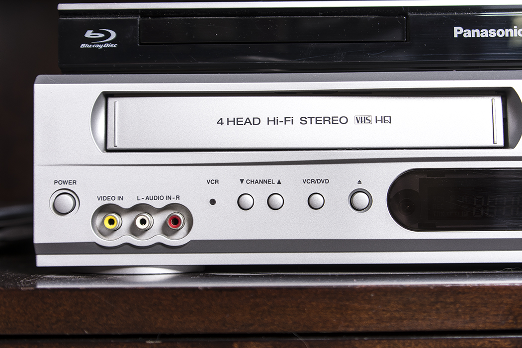 Panasonic Blu-ray and Broksonic DVD/VCR Player