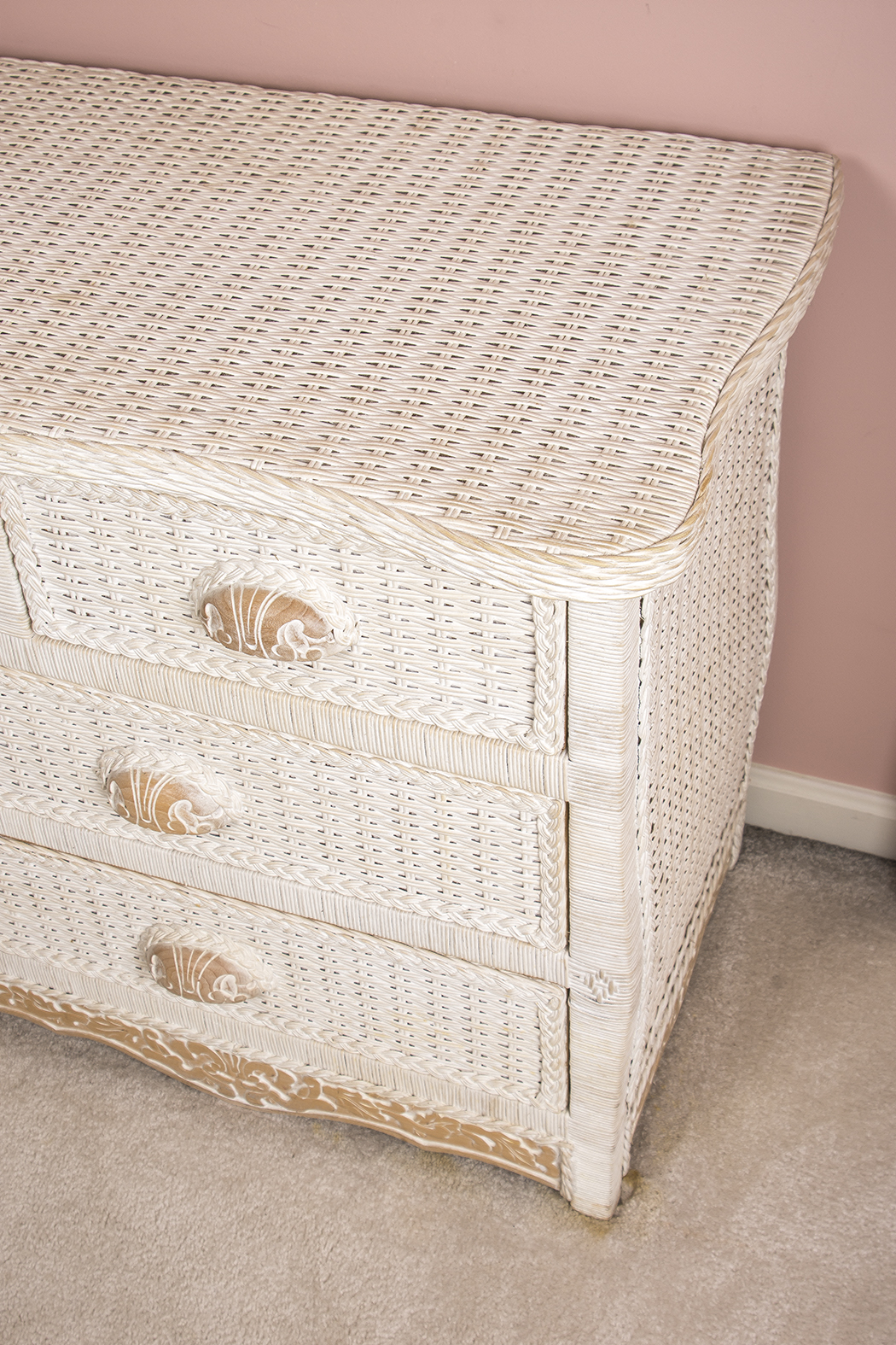 Pier 1 Imports Jamaica Collection Wicker Chest of Drawers