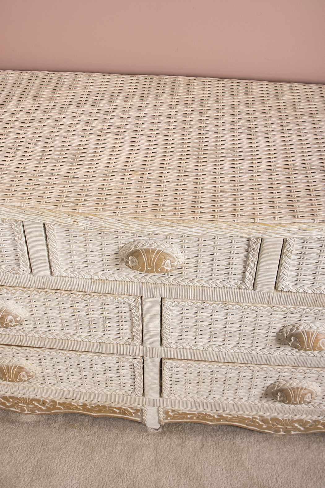 Pier 1 Imports Jamaica Collection Wicker Chest of Drawers