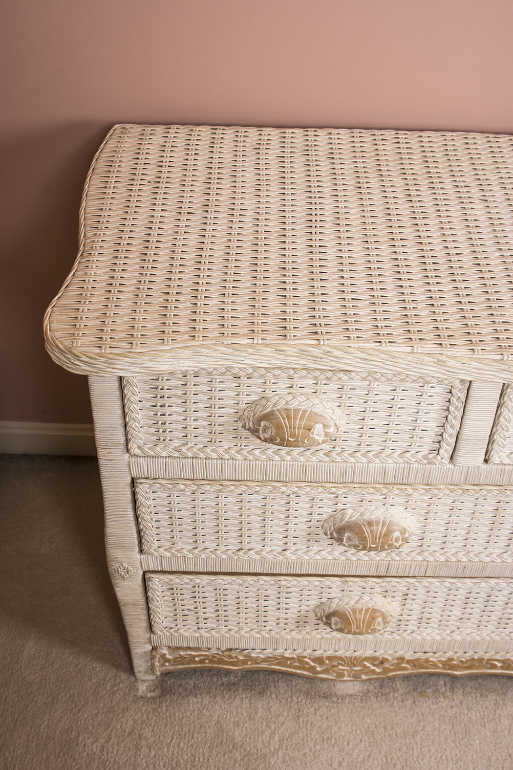 Pier 1 Imports Jamaica Collection Wicker Chest of Drawers