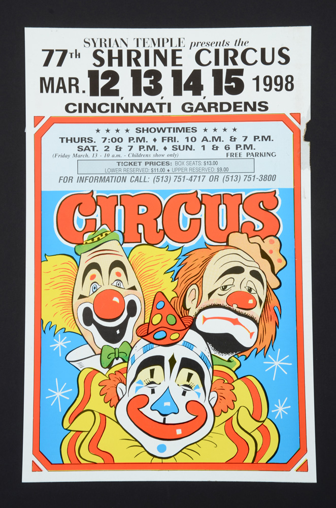 77th Shrine Circus Poster