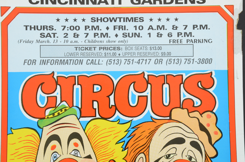 77th Shrine Circus Poster