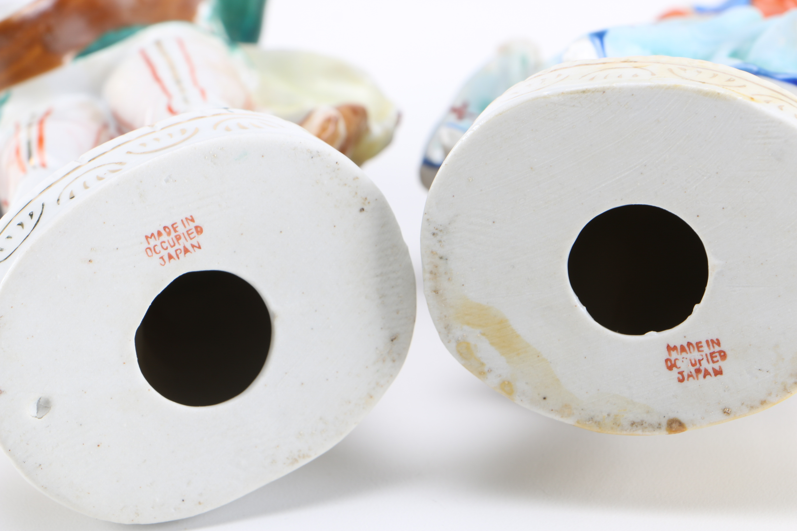 Vintage Japanese Victorian Figurines