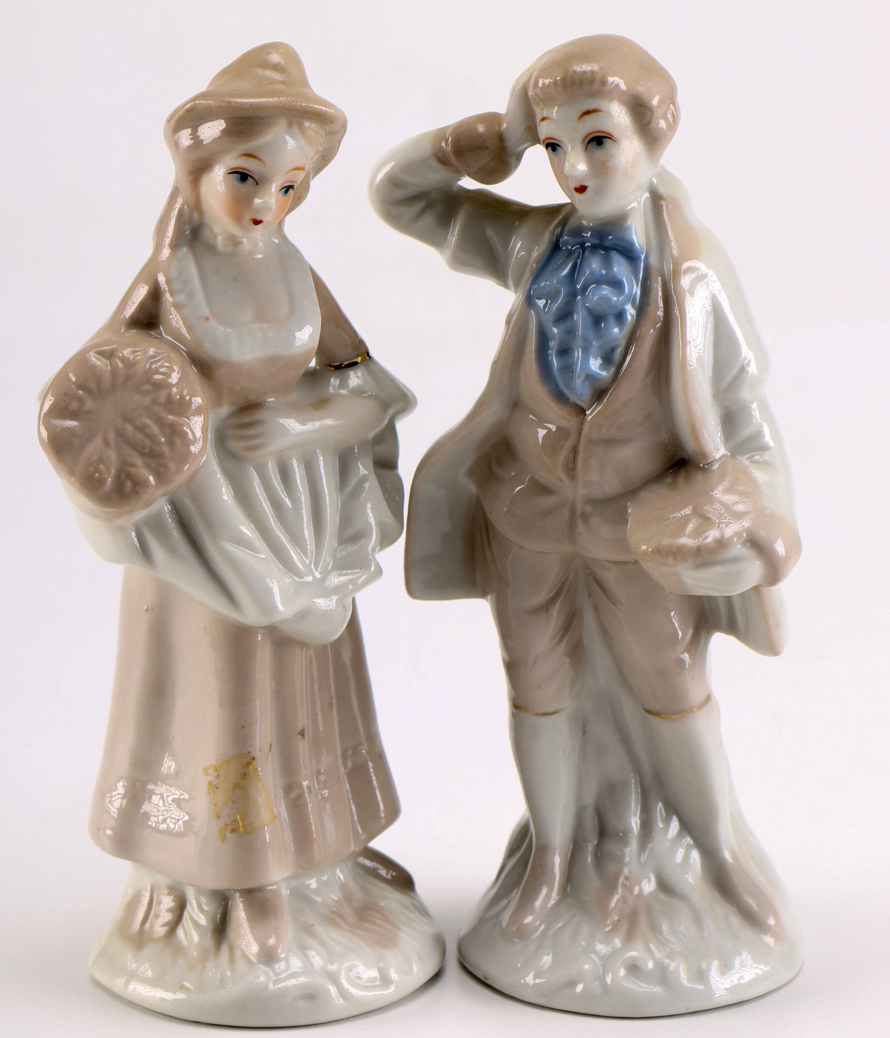 Vintage Japanese Victorian Figurines