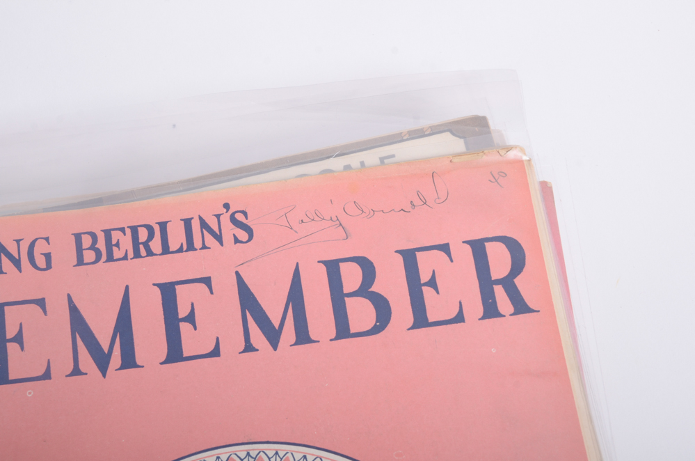 Vintage Irving Berlin Sheet Music