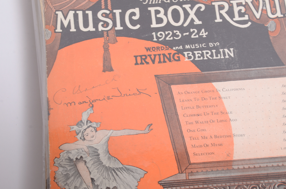 Vintage Irving Berlin Sheet Music