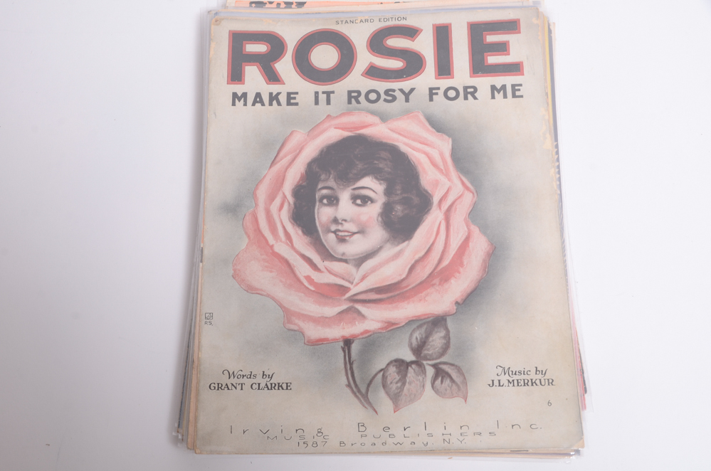 Vintage Irving Berlin Sheet Music