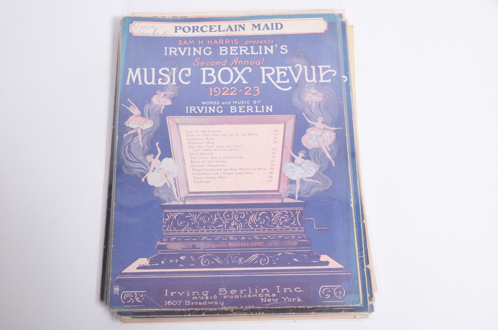 Vintage Irving Berlin Sheet Music