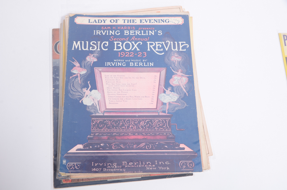 Vintage Irving Berlin Sheet Music