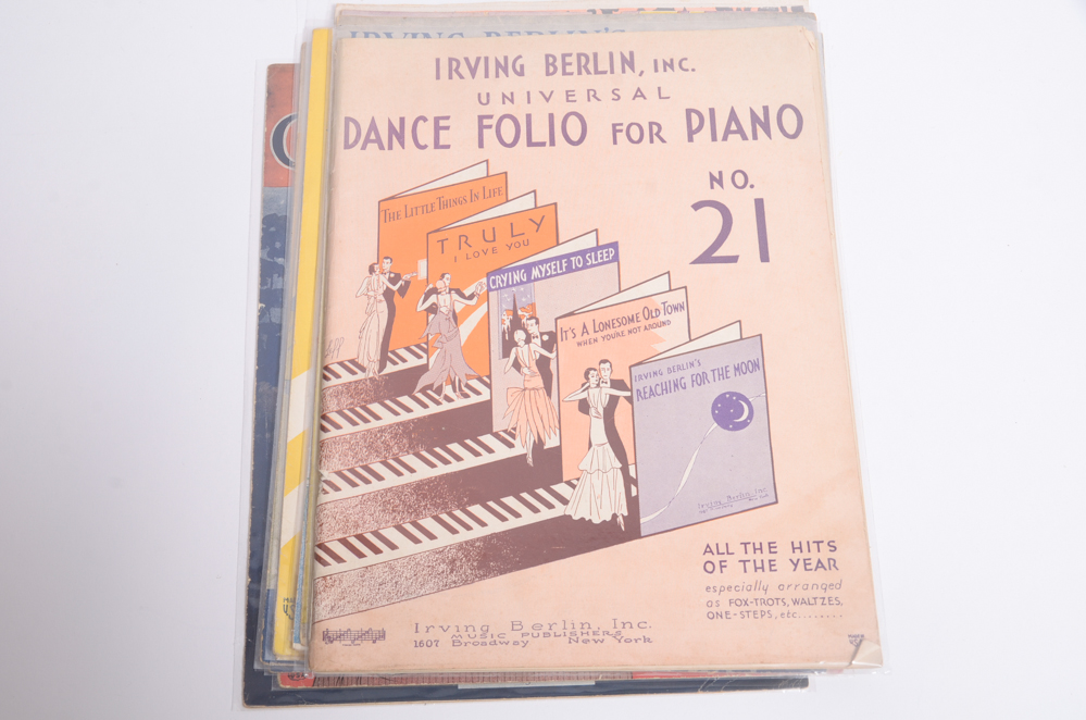 Vintage Irving Berlin Sheet Music
