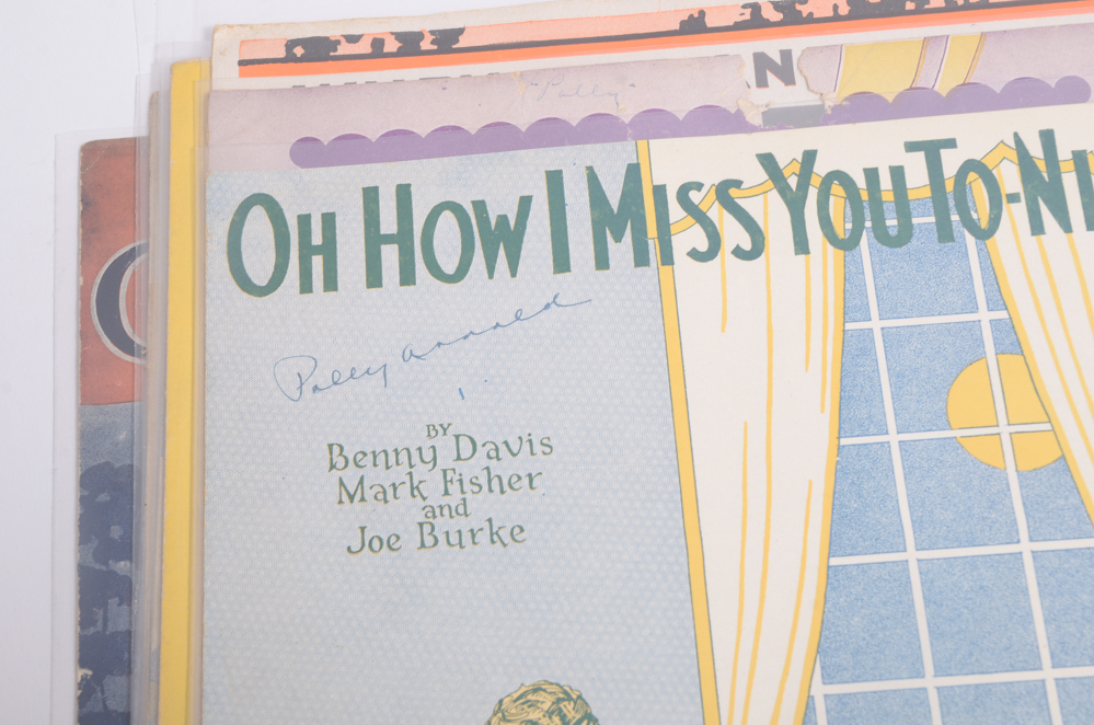 Vintage Irving Berlin Sheet Music