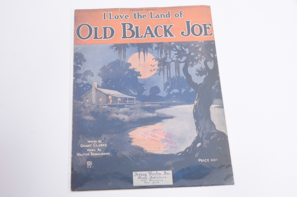 Vintage Irving Berlin Sheet Music