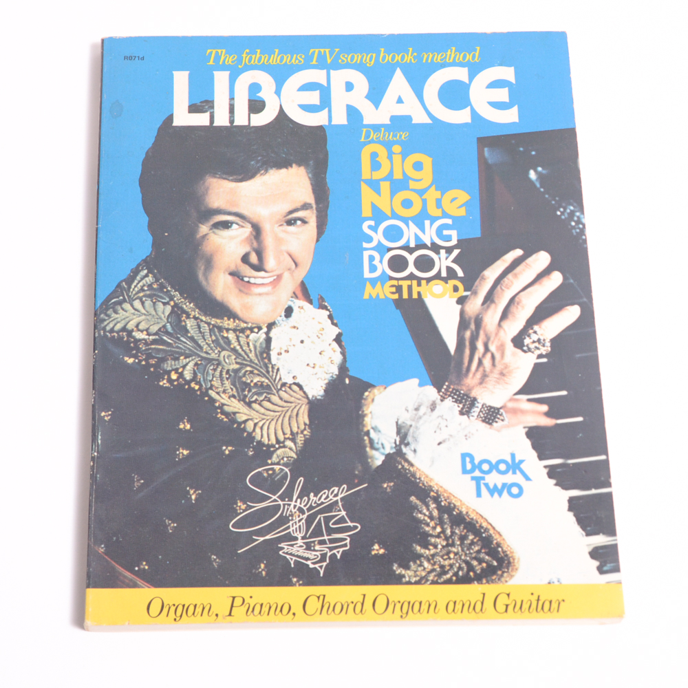 Liberace "Big Note Song Book Method: Book Two"