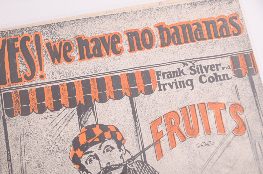 Vintage Sheet Music with Covers Featuring Hollywood Stars