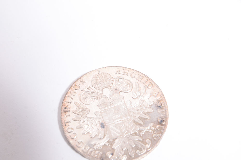 Restrike 1780 SF Austria Maria Theresa Thaler Silver Coin