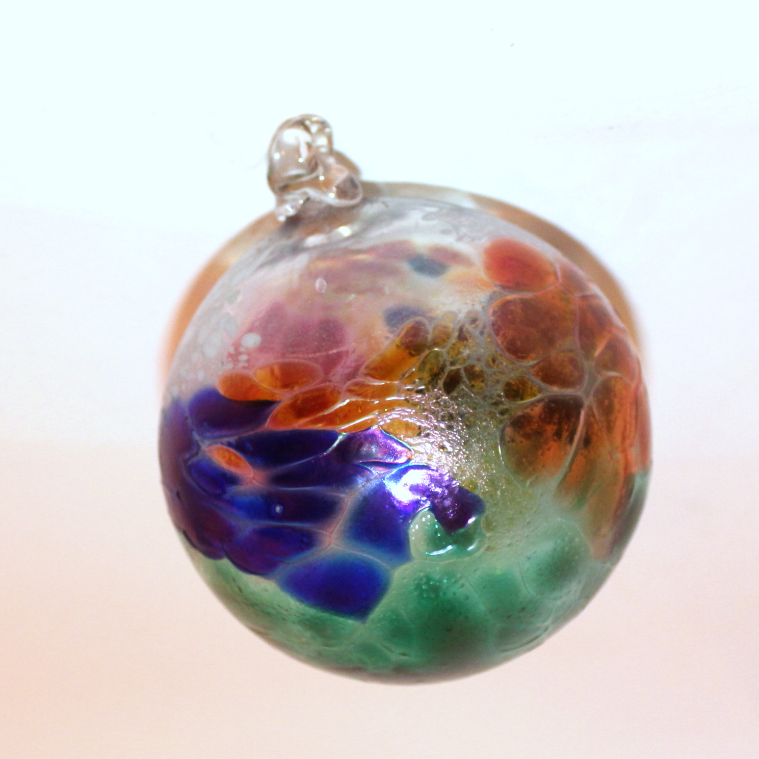 Volcanic Ash Glass Balls and Bowl