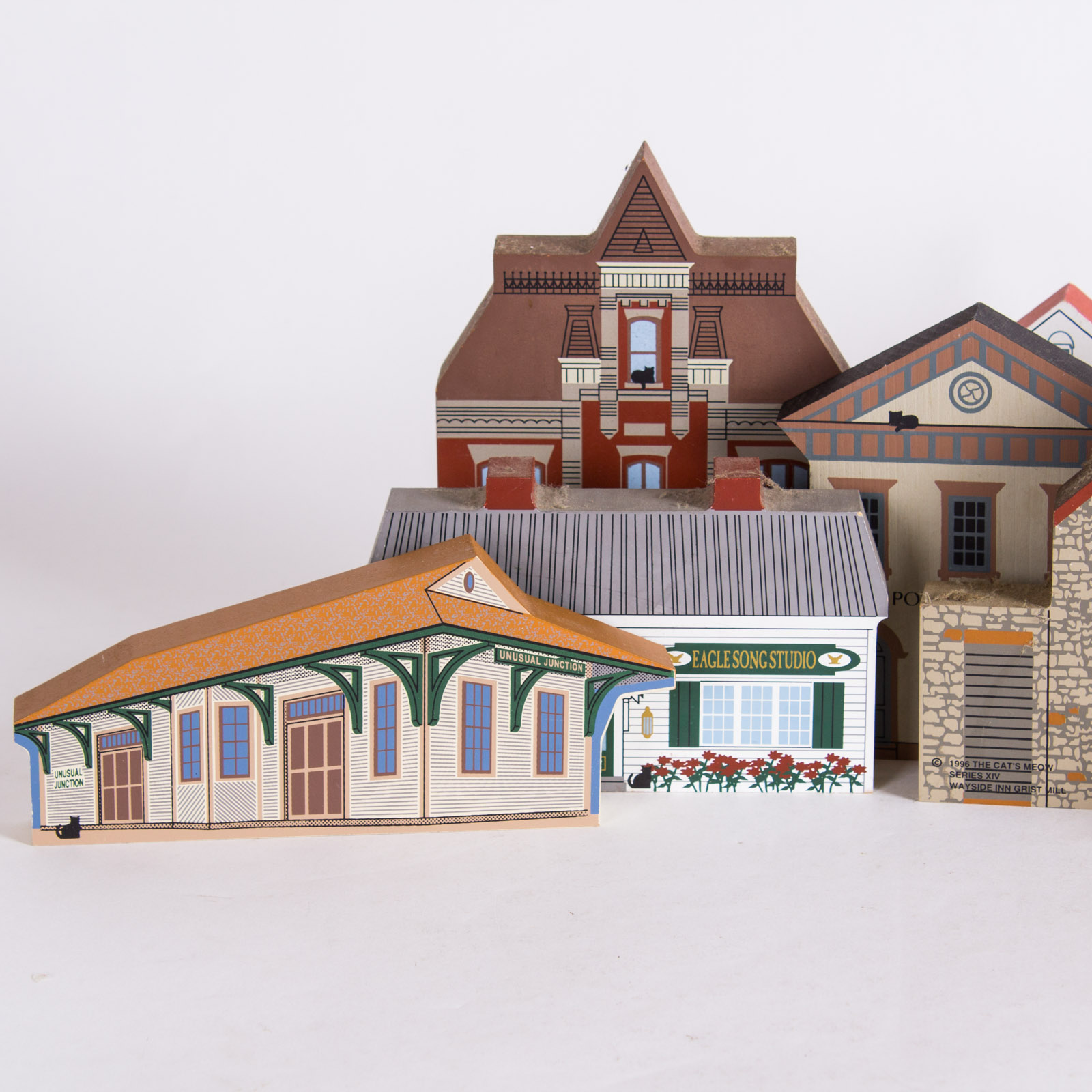 The Cat's Meow Woodblock Village Collection