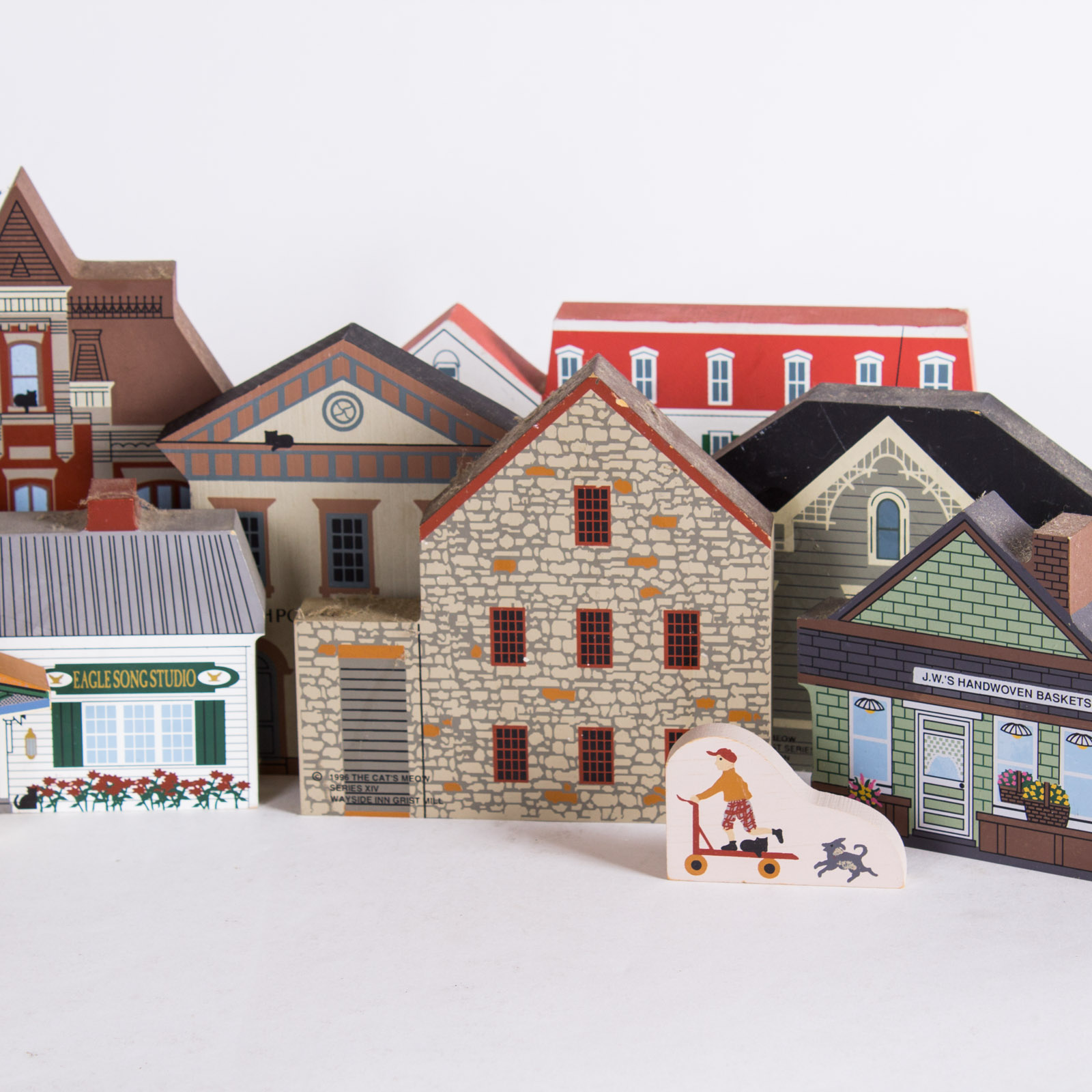 The Cat's Meow Woodblock Village Collection