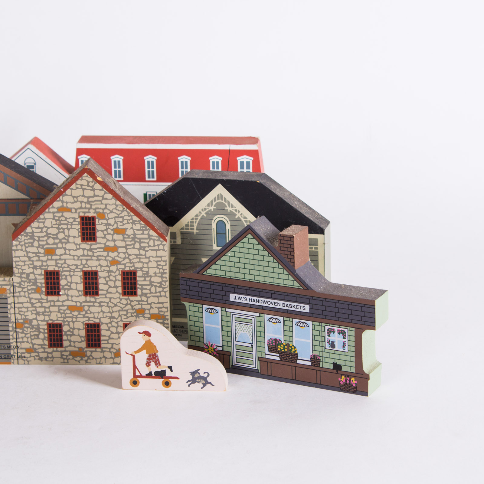 The Cat's Meow Woodblock Village Collection