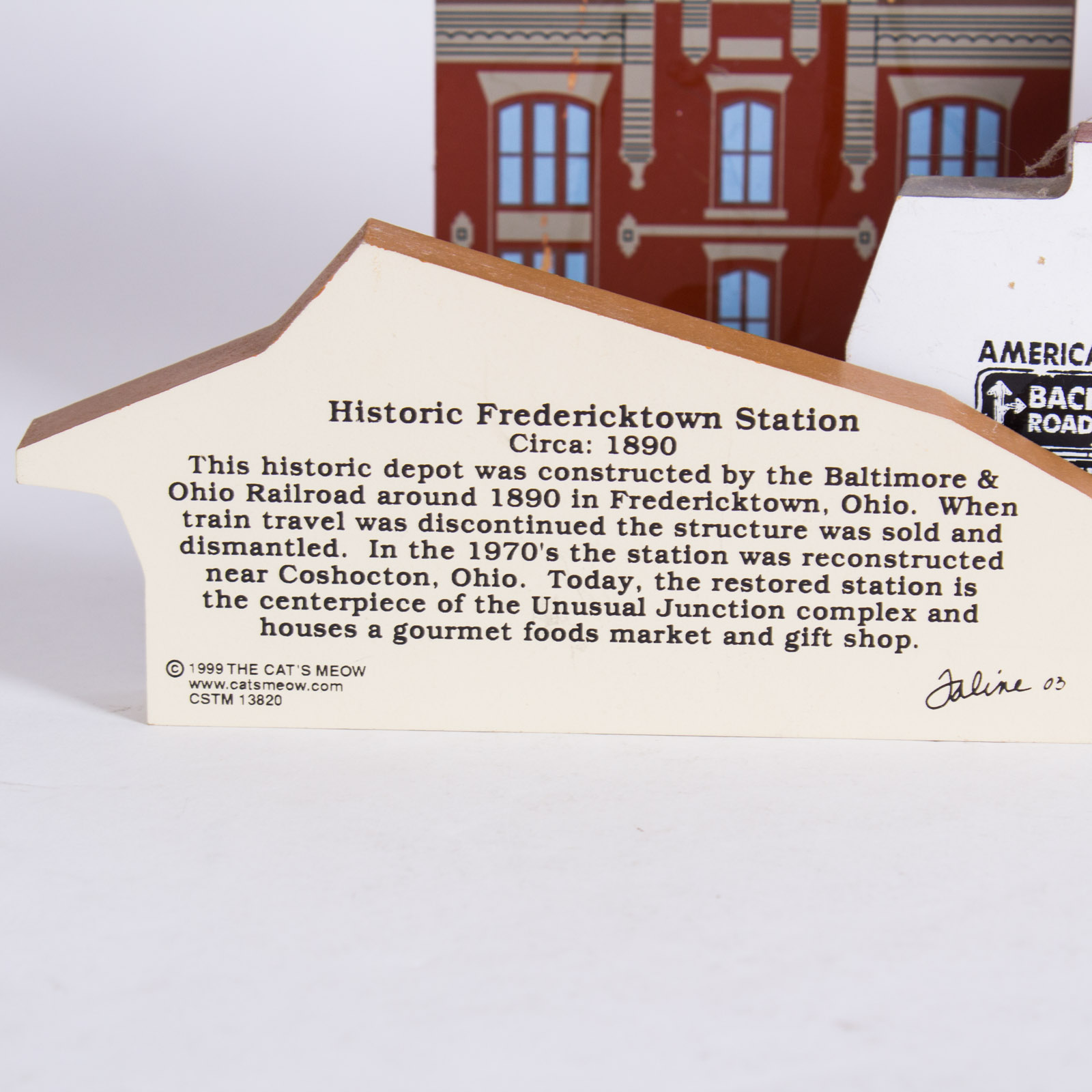 The Cat's Meow Woodblock Village Collection