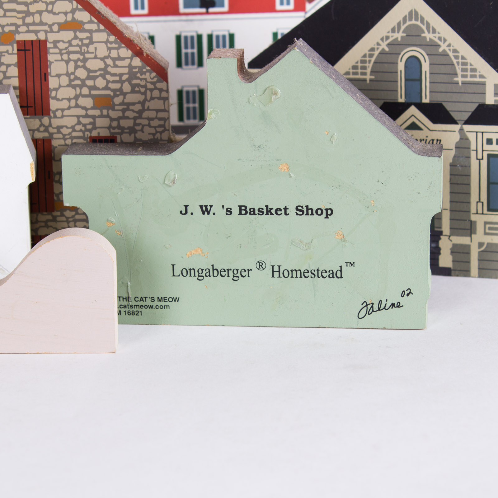 The Cat's Meow Woodblock Village Collection