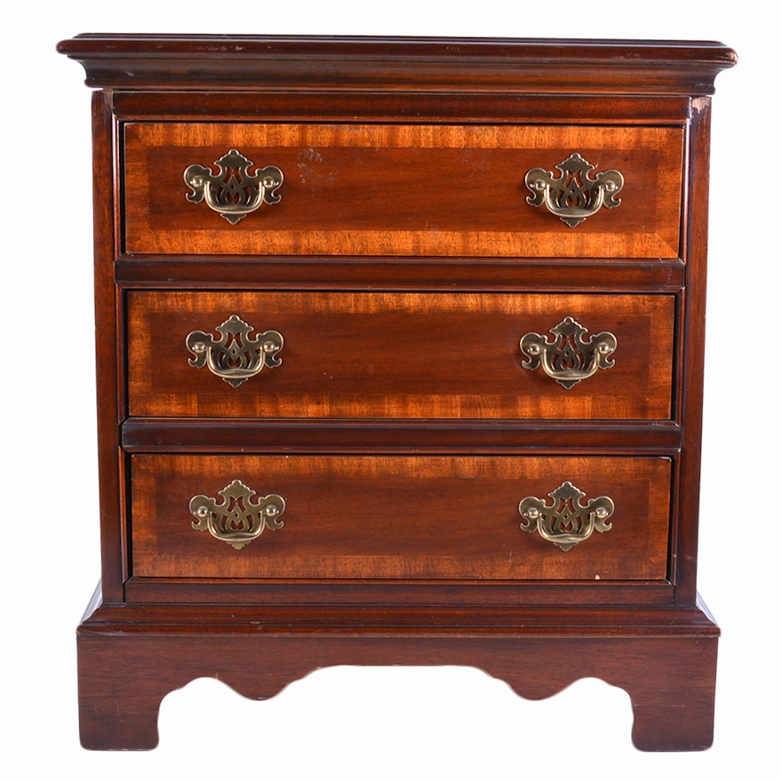 Dixie Walnut Stained Nightstand