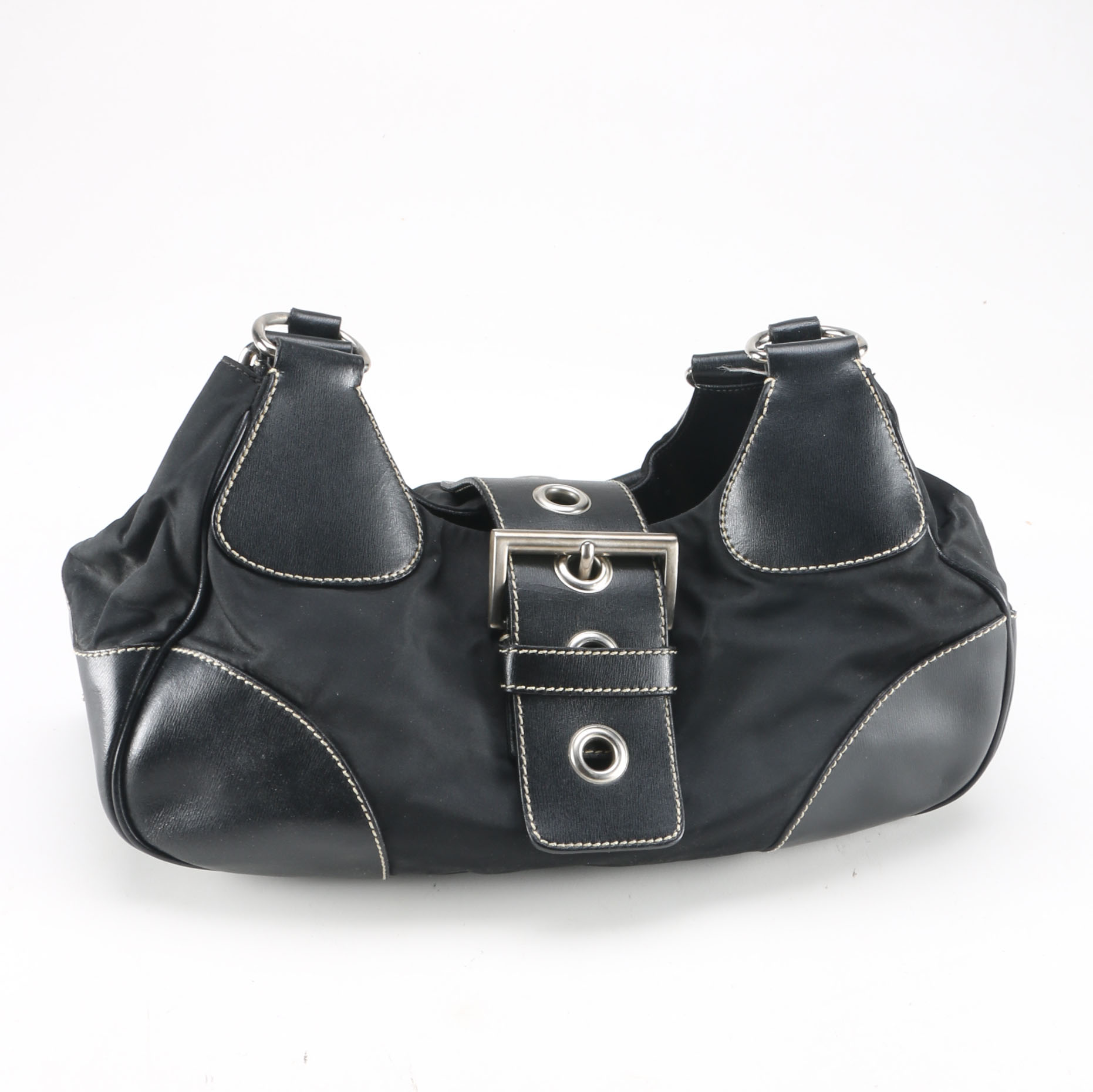 Prada Black Baguette