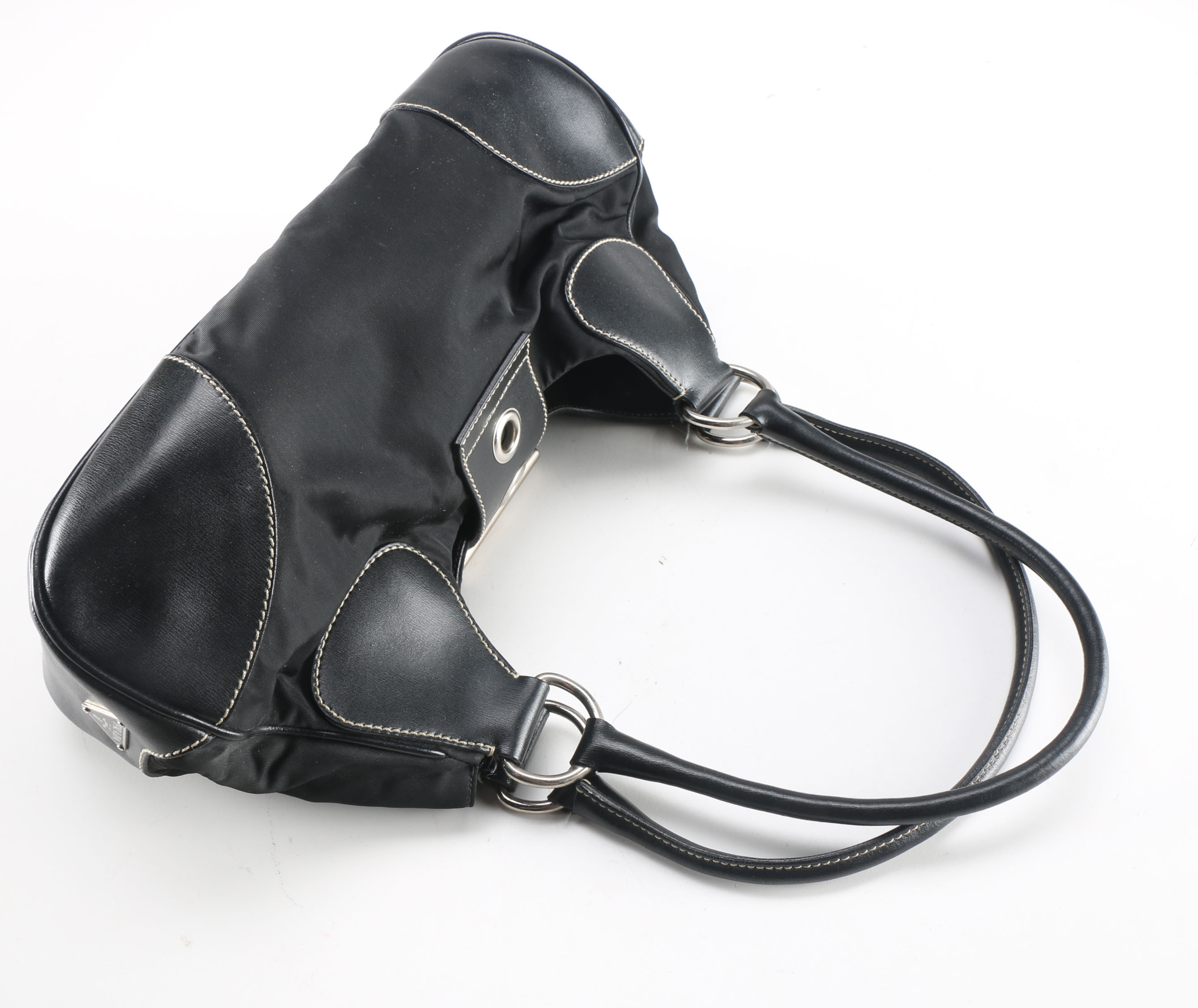 Prada Black Baguette