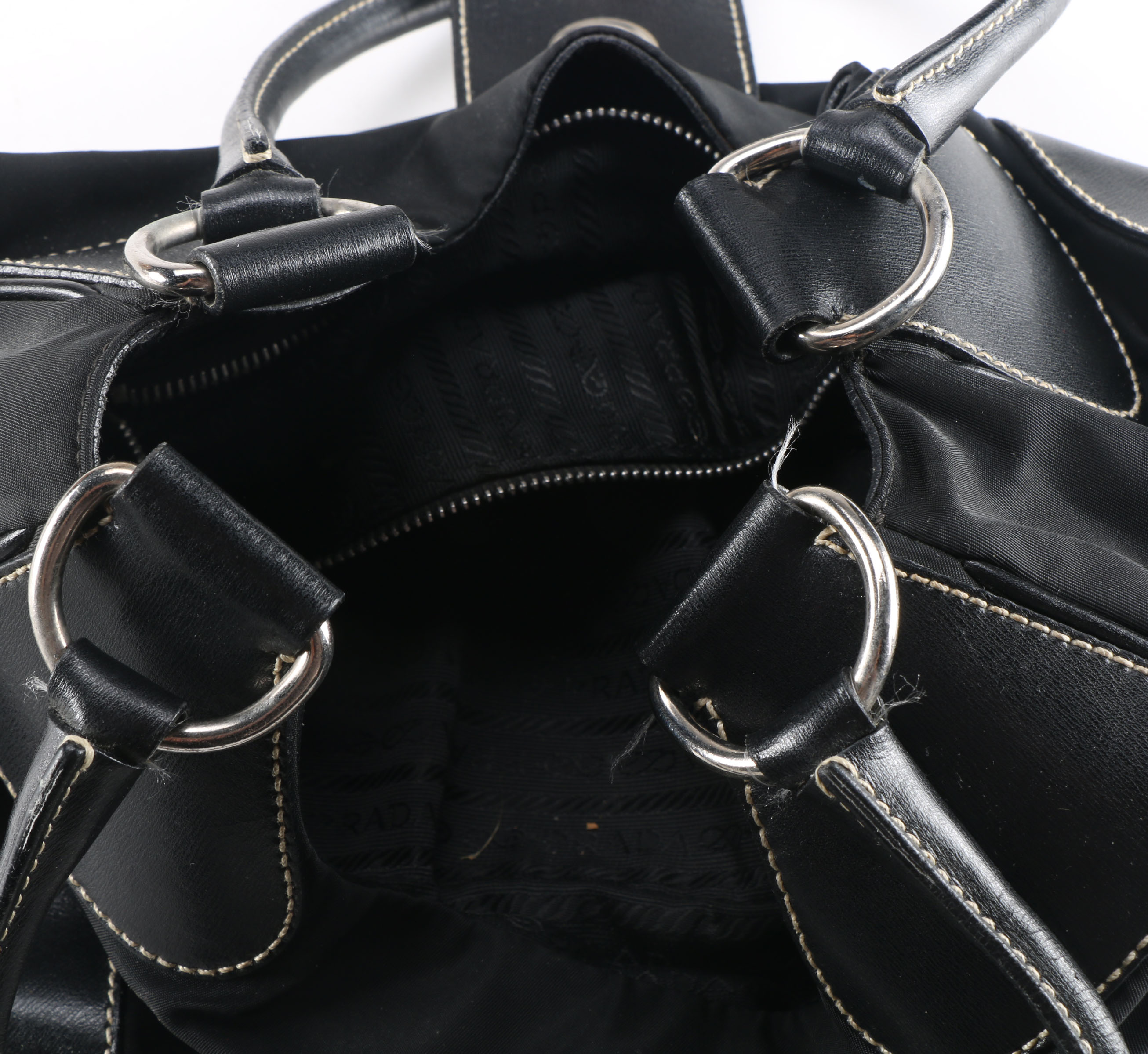 Prada Black Baguette